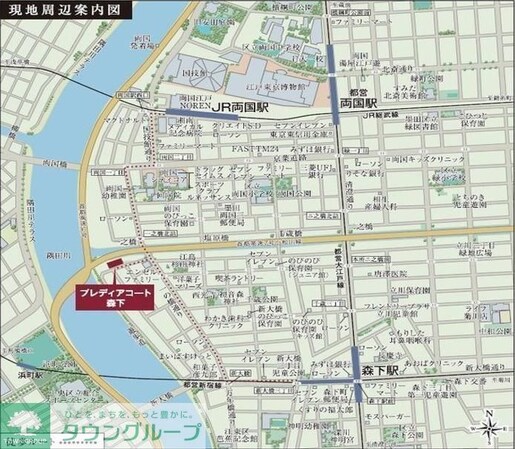 プレディアコート森下テラスの物件内観写真